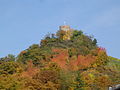 Rheingau - Burgruine Scharfenstein bei Kiedrich - Westansicht