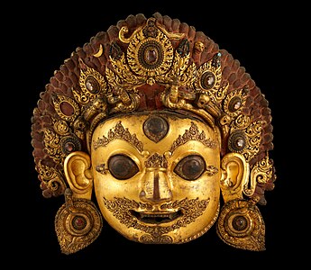 Head of Bhairava, by the Metropolitan Museum of Art