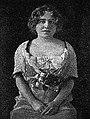 Photograph of Viennese writer and feminist Helene Scheu-Riesz, taken by Pauline Kruger Hamilton. On page 8 of the Wiener Bilder, Viennese newspaper, for 25 January 1914