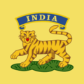 A tiger badge awarded for service in India.[61]