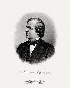 Andrew Johnson, by the Bureau of Engraving and Printing (restored by Godot13)