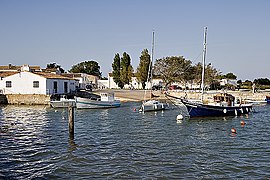 Le petit port de Loix.