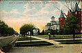 Main Street looking south from Dallas Avenue, Houston, Texas (postcard, circa 1909)
