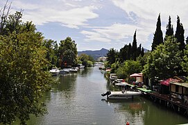 La Siagne à Mandelieu-la-Napoule.