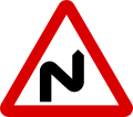 Double curve to the right