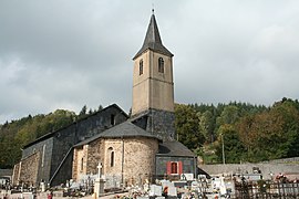 The church in Murat-sur-Vèbre
