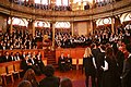 Interior, Sheldonian Theatre, Oxford University