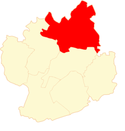 Location within Kępno County