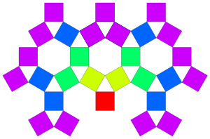 fourth-order tree, one overlap visible