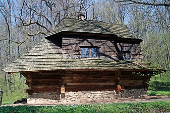 Wooden Boyko church of St. Onuphrius in Rosolin