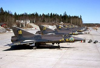 J 35 Draken (1962–1968).