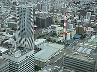 JRタワーより俯瞰した北7東1・北7東2地区