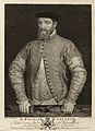 18th century engraving of Sir Thomas Gresham