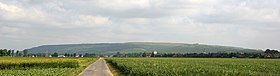 Vue générale de la colline.