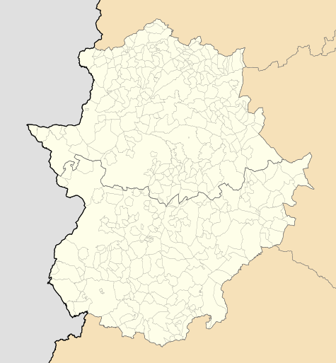 2017–18 Tercera División is located in Extremadura