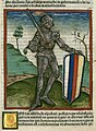 Image 47John Hunyadi – one of the greatest generals and a later regent of Hungary. (Chronica Hungarorum, 1488) (from History of Hungary)