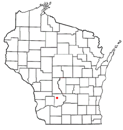 Location of the Town of Reedsburg, Wisconsin