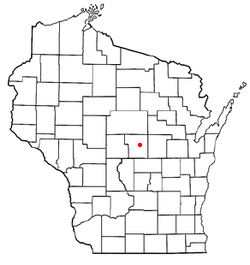 Location of Stockton, Wisconsin