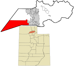 Location in Weber County and the state of Utah