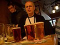 Gordo beer festival tasting, Poeloq looks on