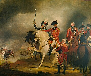 King George III Reviewing the Prince of Wales' Regiment of Light Dragoons, Attended by the Prince of Wales, the Duke of York and Other General Officers (c.1794), Oil on canvas, 46 5/16 x 56 3/16 in. (117.6 x 142.7 cm), Clark Art Institute