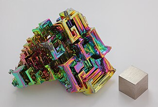Artificial bismuth crystal