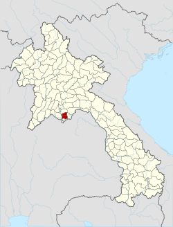 Location of Xaythany district
