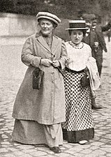 Clara Zetkin and Rosa Luxemburg in 1910