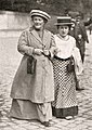 Image 16Socialist feminist Clara Zetkin and Rosa Luxemburg in 1910 (from Socialism)
