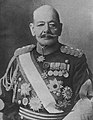 陸軍大将（袖章が亀甲模様に細線7条）。秋山好古