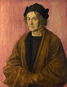 Portrait of Dürer's Father at 70, by Albrecht Dürer