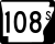 Highway 108S marker