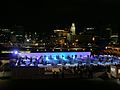 Ice skaters enjoying Yokohama Art Rink in 2010