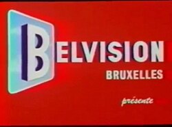 The logo of Belvision Studios circa 1960s