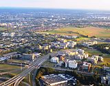 Aerial photo of Zaventem
