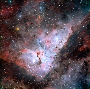 Carina Nebula, by ESO