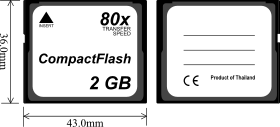 Image illustrative de l’article CompactFlash