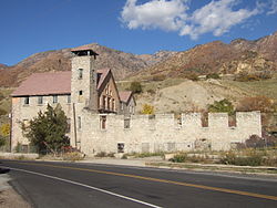 The old Cottonwood Paper Mill, built in 1883 by the Deseret News in Cottonwood Heights.