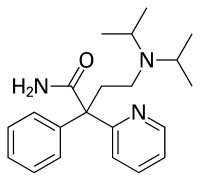 Estrutura química de Disopiramida