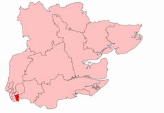 East Ham South within Essex from 1918 to 1950.