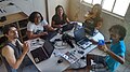 Edit-a-thon das Minas in Salvador, Brasil. Using Translation Tool was awesome.