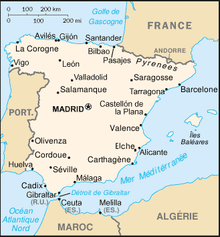 Description de l'image Espagne carte.png.