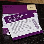 Vivelle-Dot (estradiol) 100 μg/day twice-weekly transdermal patches.