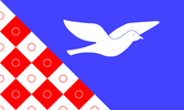 Flag of Duvensee, Schleswig-Holstein, Germany