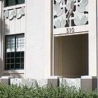 Main entrance to the Mabel Smyth Memorial Building