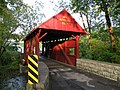 Jackson's Mill Covered Bridge, built in the 1870s, in Hanover Township.