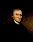 Joseph Priestley, científico y clérigo disidente que emigró de Inglaterra a Norteamérica, donde tuvo un papel decisivo en la conciliación con el cristianismo de librepensadores como Thomas Jefferson y otros fundadores de Estados Unidos.[33]​