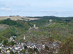 Kobern with its lower and upper castles