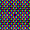 LCD (Triangular pixel geometry)