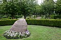 Blick auf den Mennonitenfriedhof in Hamburg-Altona